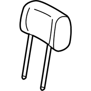 Dodge 5125368AA Headrest