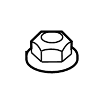 Jeep 34201358 Support Nut