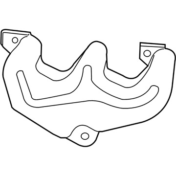 Jeep Exhaust Heat Shield - 4666037AA