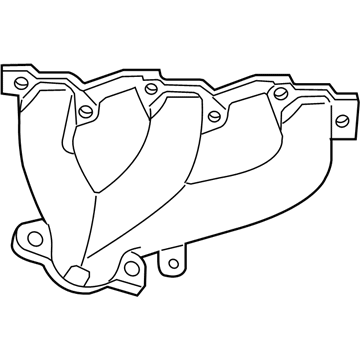 Jeep Wrangler Exhaust Manifold - 4666026AA