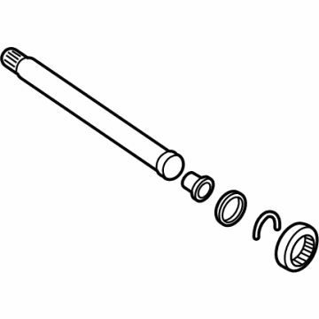 Jeep 68400416AA Intermediate Shaft