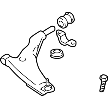 Chrysler MR554376 Lower Control Arm