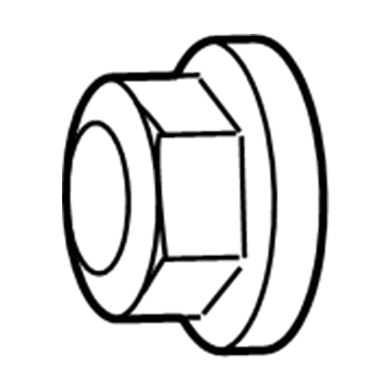 Jeep 6101809 Starter Nut