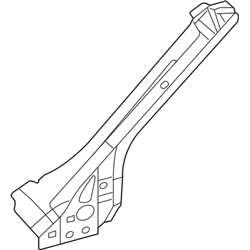 Mopar 5008735AF Upper Pillar, Driver Side