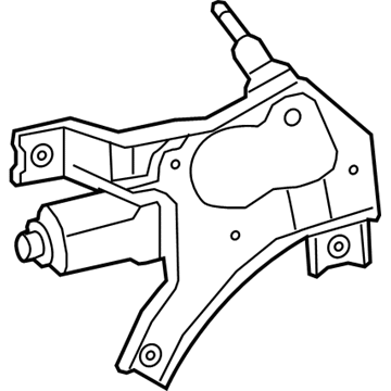 Dodge 5116146AE Wiper Motor