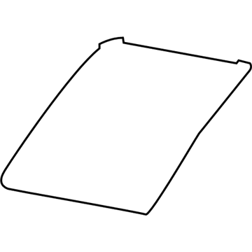 Dodge 5137553AD Sunroof Glass