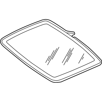 Chrysler 5101950AA Sunroof Glass