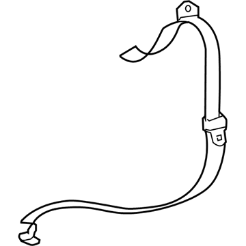 Dodge 5JY281D5AD Outer Belt Assembly