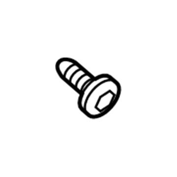 Dodge 6036591AA Outer Belt Assembly Upper Bolt