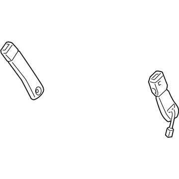 Dodge 5JY341J3AC Inner Buckle
