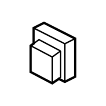 Dodge MU470013 Upper Quarter Trim Retainer