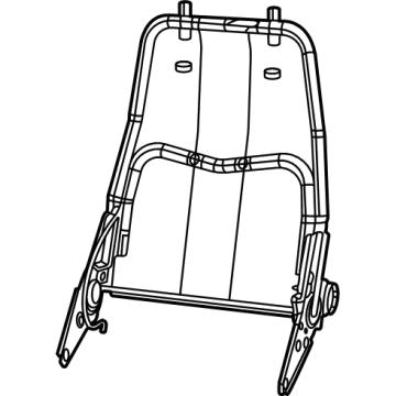 Ram 68236633AA Seat Back Frame
