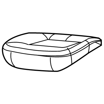 Ram ProMaster 2500 Seat Cushion - 68247602AA