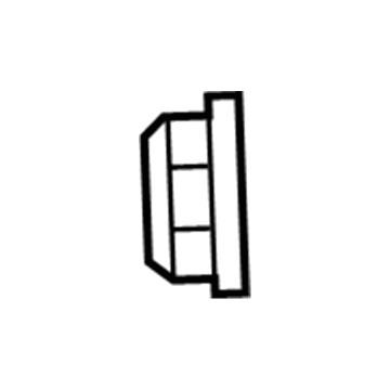 Dodge 6509298AA Axle Nut