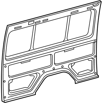 Dodge 5121892AA Side Panel