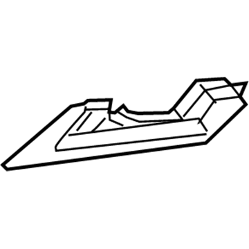 Mopar 68184242AB Lower Reinforcement