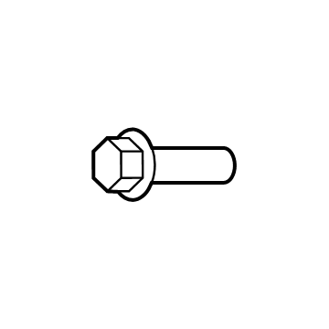 Mopar 6102429AA Water Pump Bolt, Upper Mopar 6102429AA Water Pump Bolt, Upper