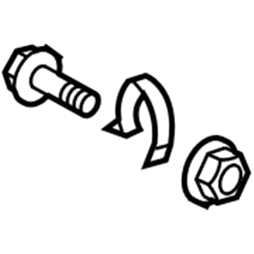 Dodge 5103923AA Tailpipe Clamp