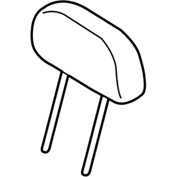 Chrysler MR641557 Headrest