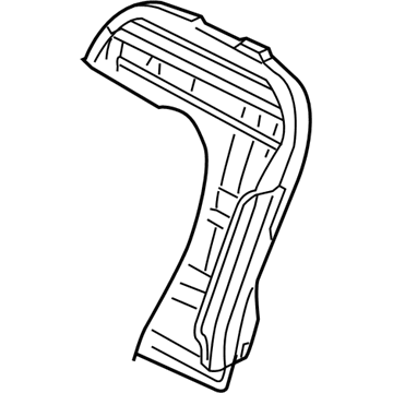 Chrysler MR378055 Seat Back Frame