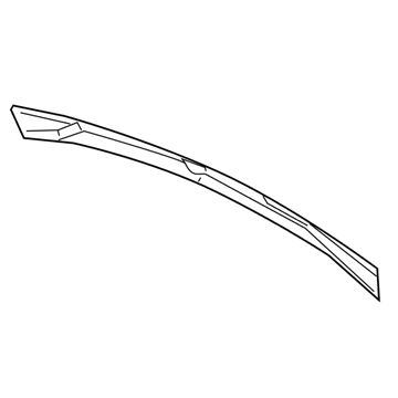 Dodge 1QC50DX9AC Defroster Grille