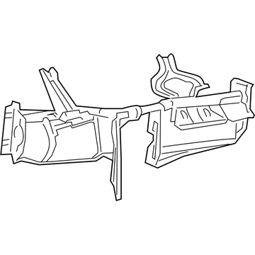 Dodge 5108272AF Reinforcement Beam