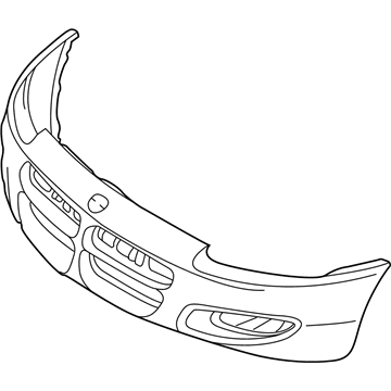 Dodge Stratus Bumper - MR516339