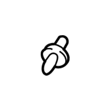 Dodge MB547806 Bumper Cover Retainer Clip