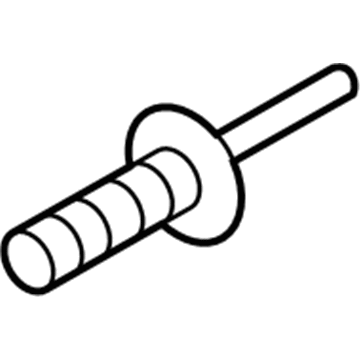 Jeep 68256067AA Wiper Motor Rivet