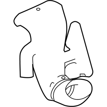 Chrysler 200 Air Duct - 68082386AC