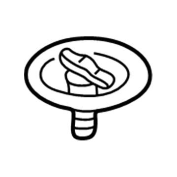 Chrysler MR594746 Spare Wheel Clamp