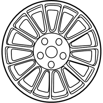 Chrysler Sebring Spare Wheel - MR641140