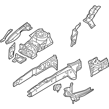 Chrysler Sebring Wheelhouse - MR392157