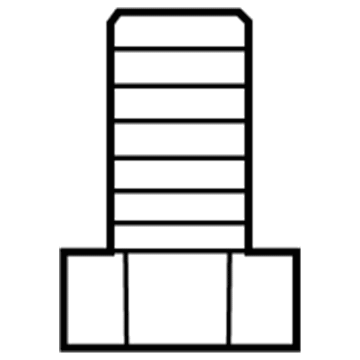 Jeep 6501474 Transmission Pan Bolt