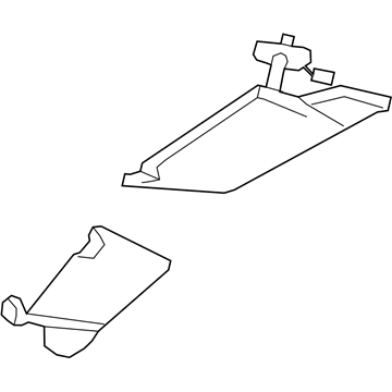 Chrysler Sun Visor - 1HW51DW1AB