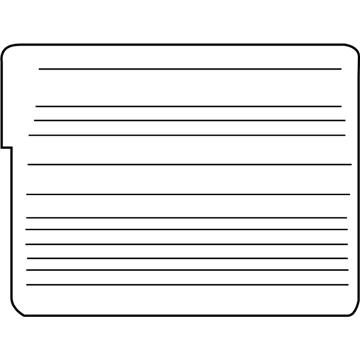 Dodge 5020527AC Warning Label