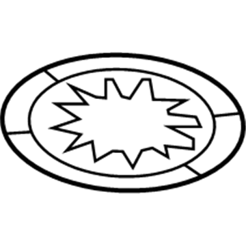 Dodge 68213176AA Warning Label