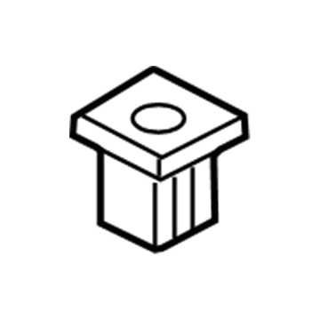 Dodge J4000141 Roof Lamp Lens Nut