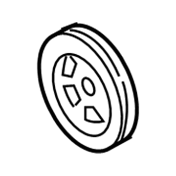 Chrysler 4892135AA Crankshaft Pulley