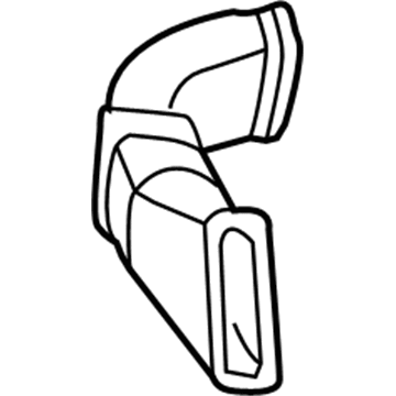 Ram 68169357AA Defroster Duct