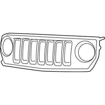 Jeep 68091526AA Grille