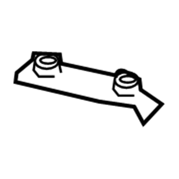 Jeep 5116361AB Tow Hook Bracket