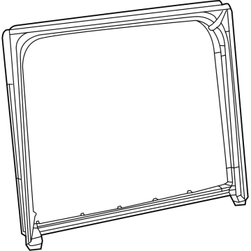 Jeep Wrangler Door Seal - 68493633AC