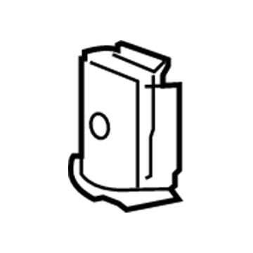 Jeep 68048914AB Side Rail Cap