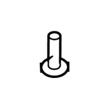 Dodge 6508539AA Bumper Cover Screw