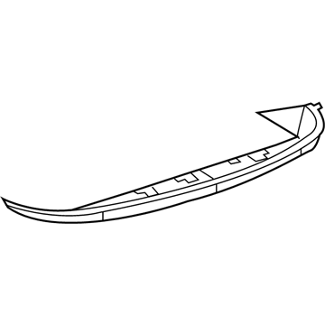 Dodge 68320463AA Air Shield