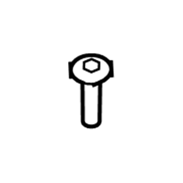 Dodge 6104368AA Bumper Cover Screw