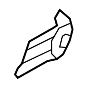 Dodge 5113233AA Fog Lamp Bezel