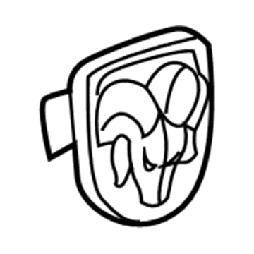 Dodge 5113408AA Emblem