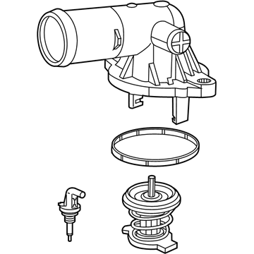 Jeep 4893926AH Thermostat Housing